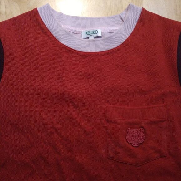 Kenzo Color Block Pocket Ringer T-Shirt - Picture 1 of 10